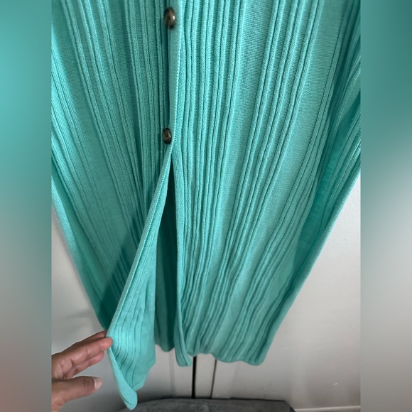 Free People Turquoise Cardigan - Picture 6 of 11
